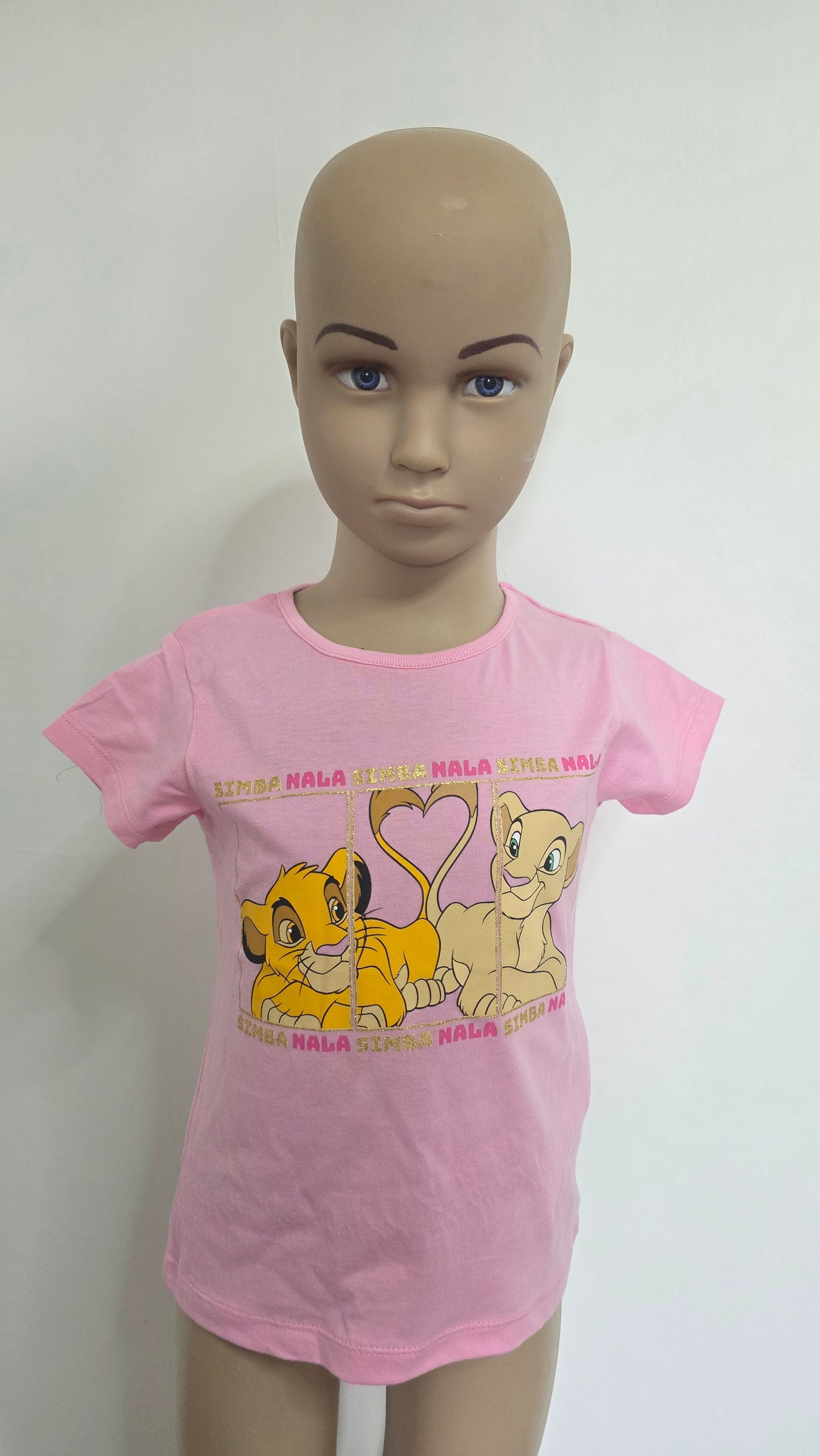 T-shirt roi lion rose