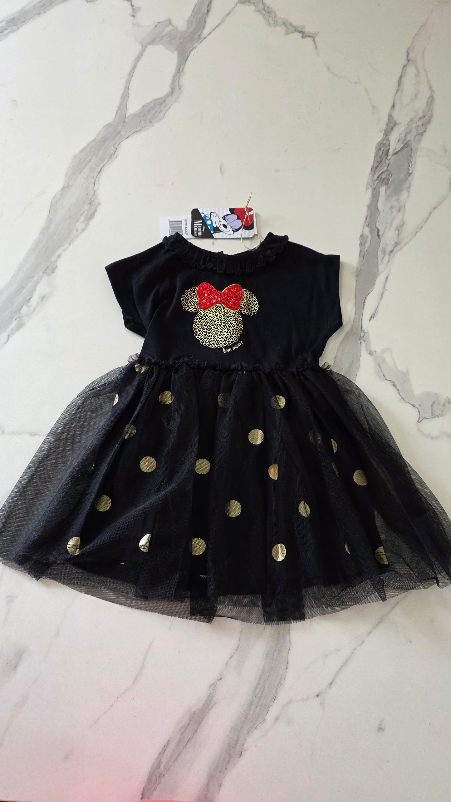 Robe minnie noir