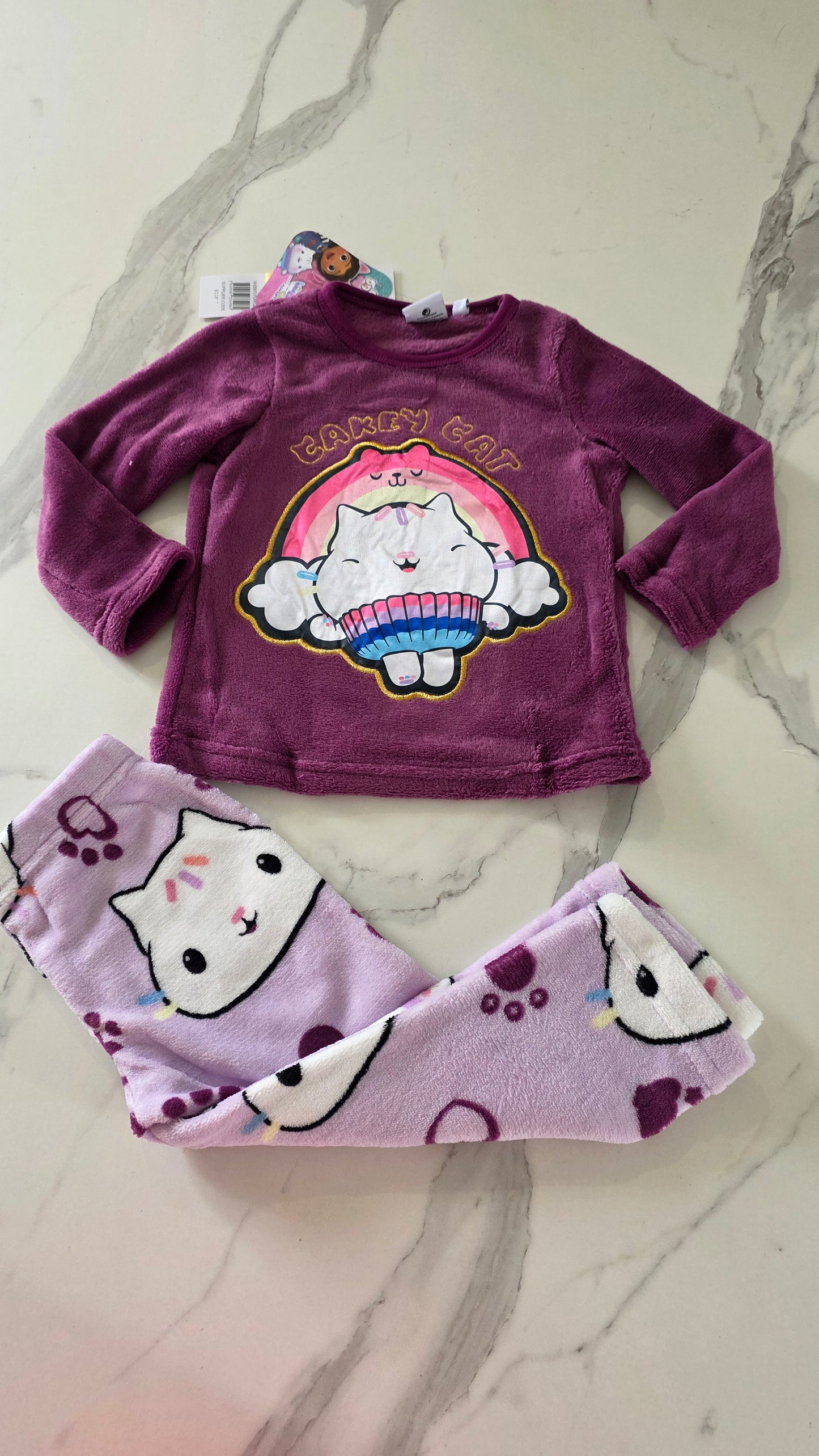 Pyjama polaire gabby chat