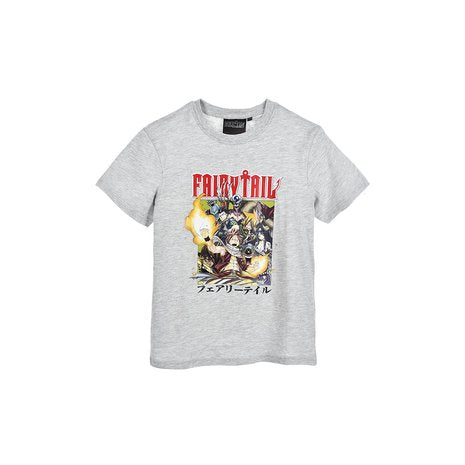 T-shirt fairy tail gris