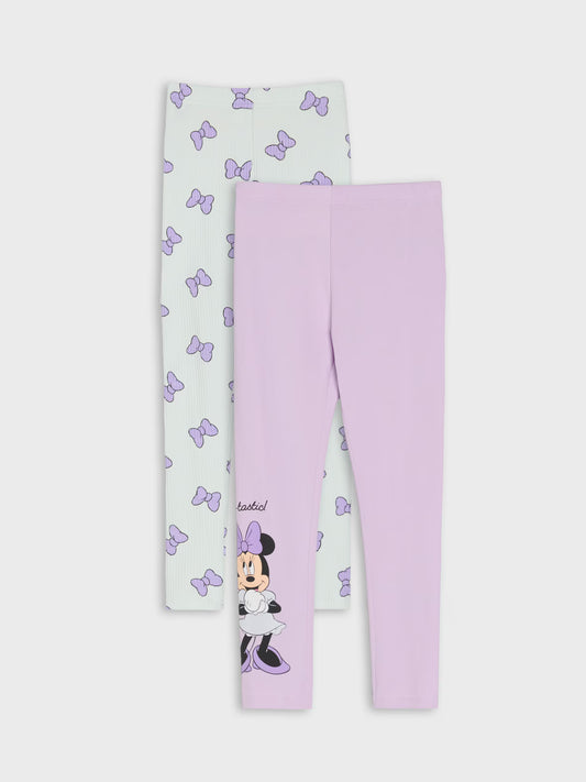 Lot de 2 leggings minnie