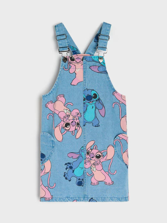 Robe en jeans stitch