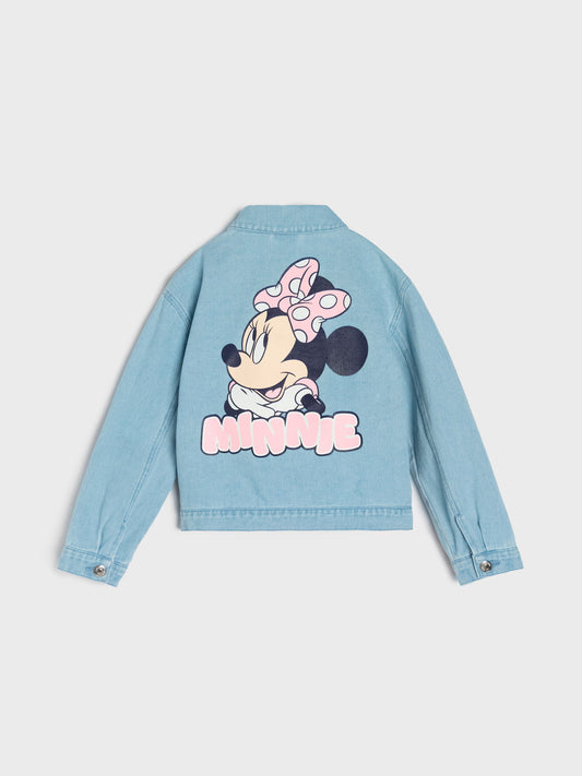 Veste minnie en jeans