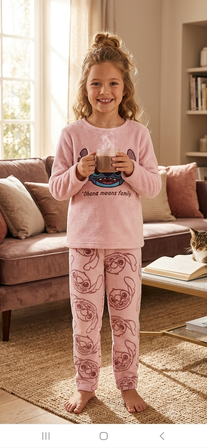 Pyjama stitch polaire