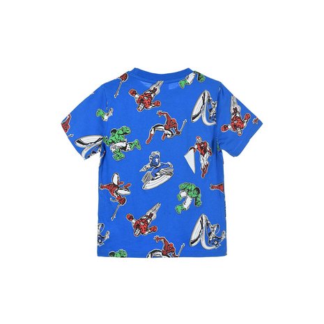 T-shirt marvel bleu