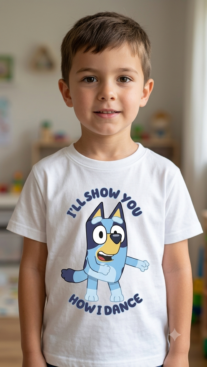 T-shirt bluey