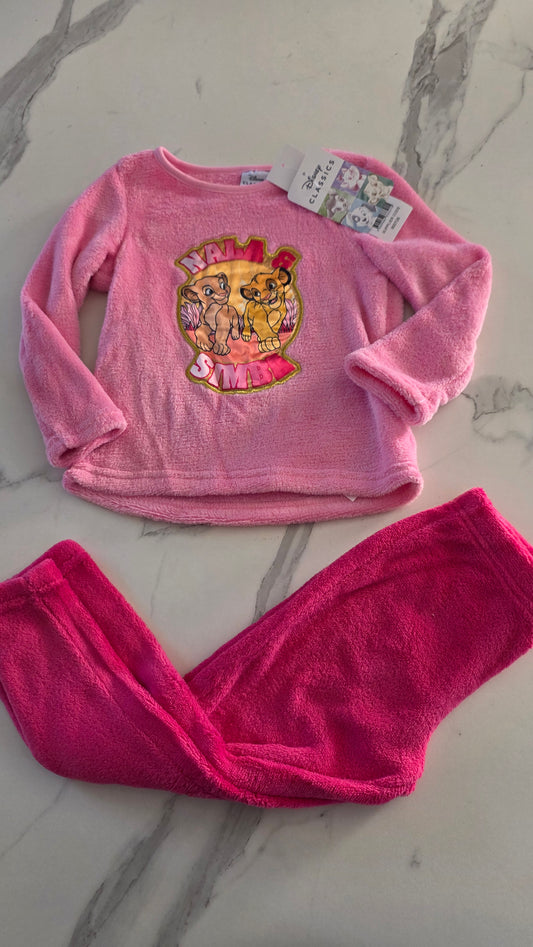 Pyjama polaire roi lion