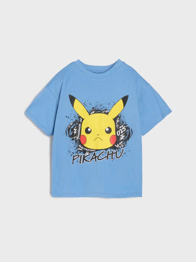 T-shirt pokémon bleu
