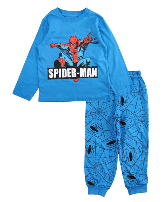 Pyjama spiderman bleu