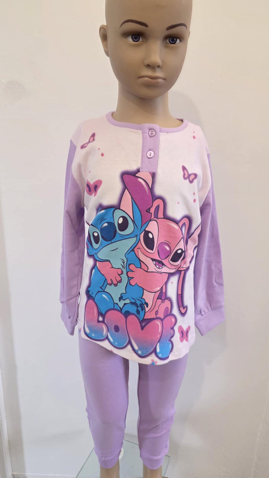 Pyjama stitch violet