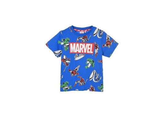 T-shirt marvel bleu