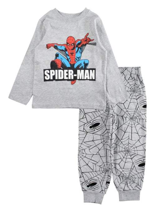 Pyjama spiderman gris