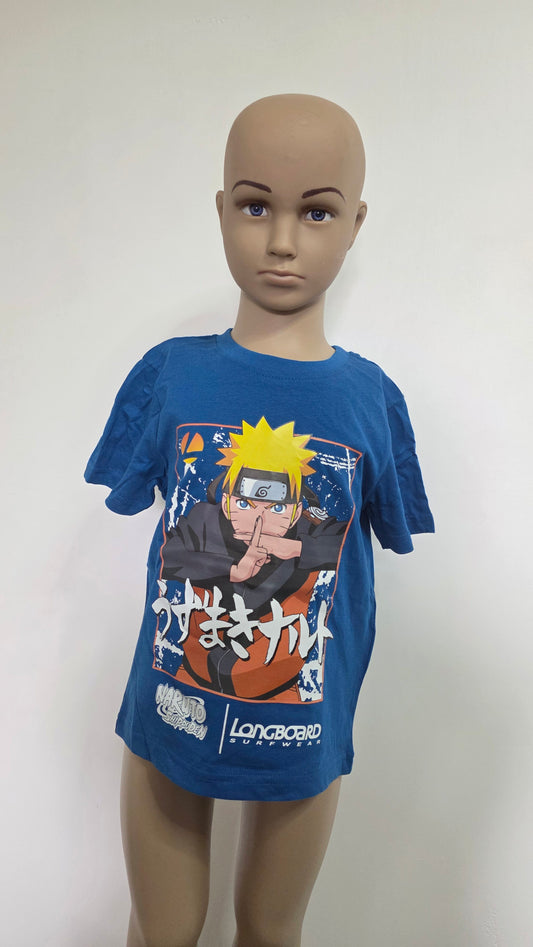 T-shirt naruto bleu
