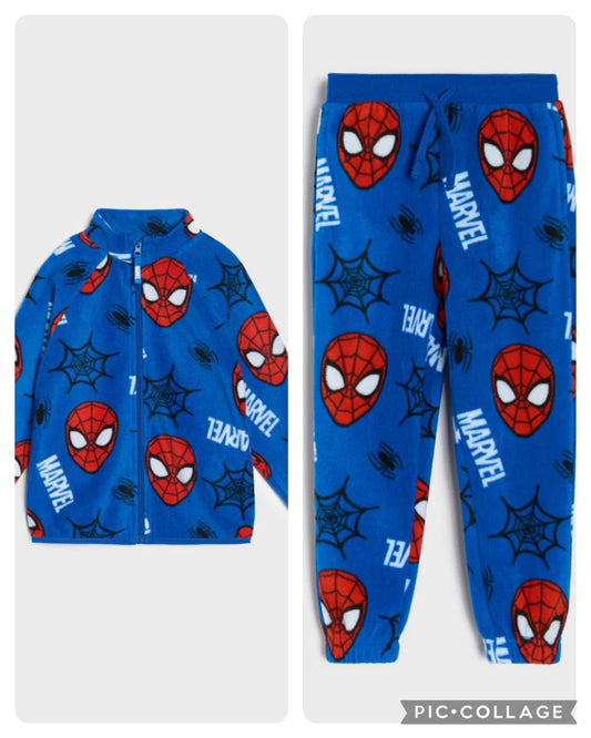 Ensemble spiderman polaire