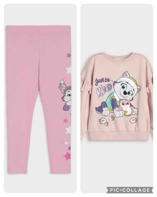 Ensemble pat patrouille rose