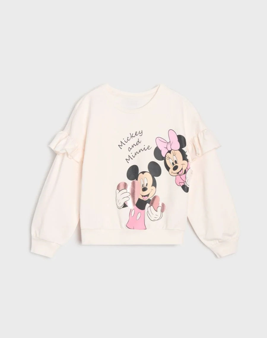 Pull minnie blanc