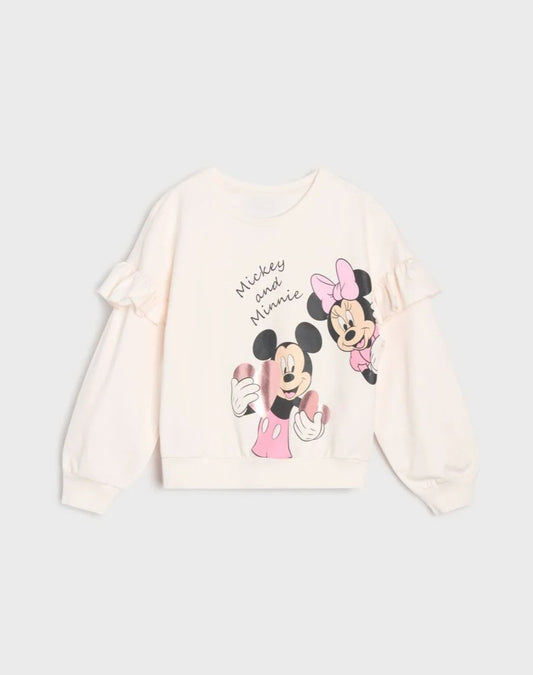 Pull minnie blanc