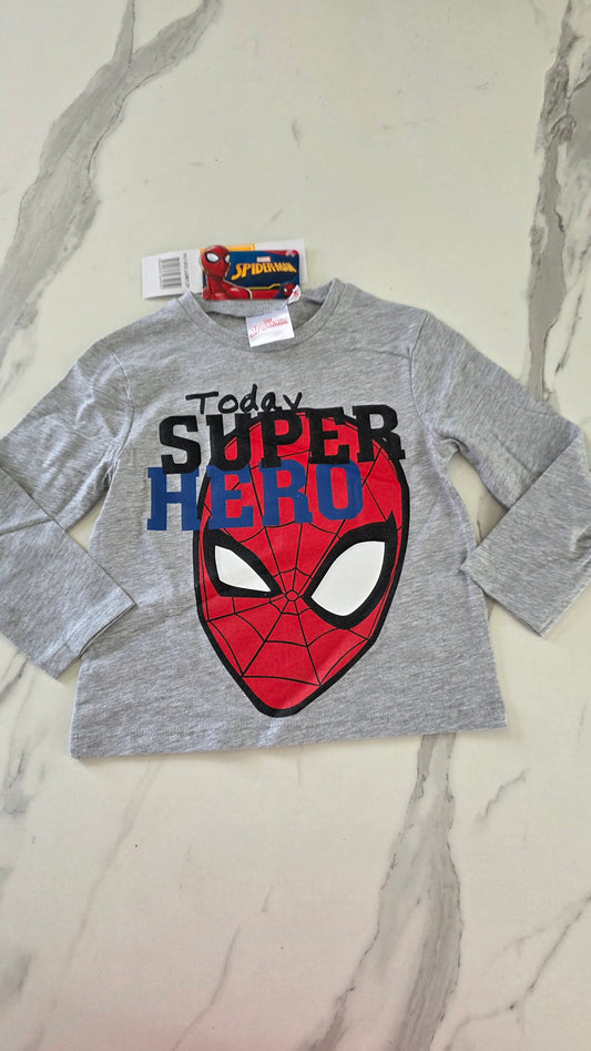 Manche longue spiderman
