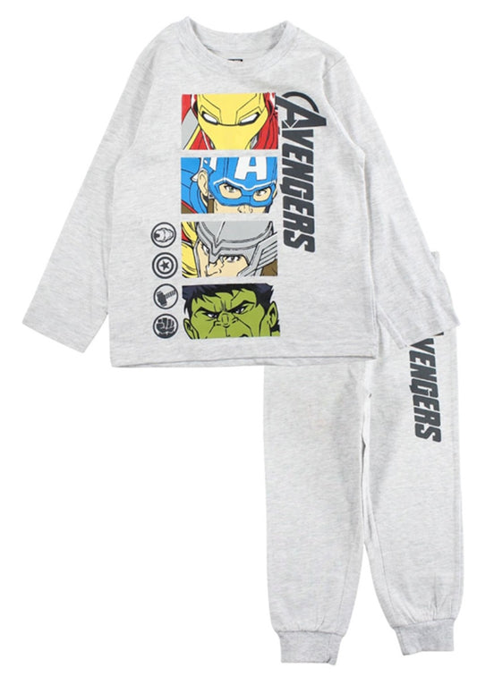 Pyjama avengers gris