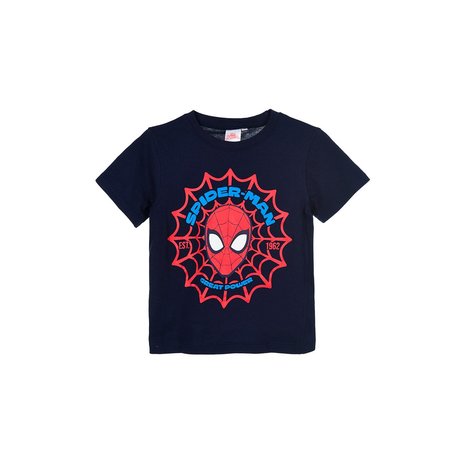T-shirt spiderman bleu nuit