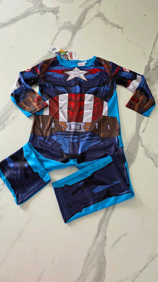 Combinaison avengers bleu